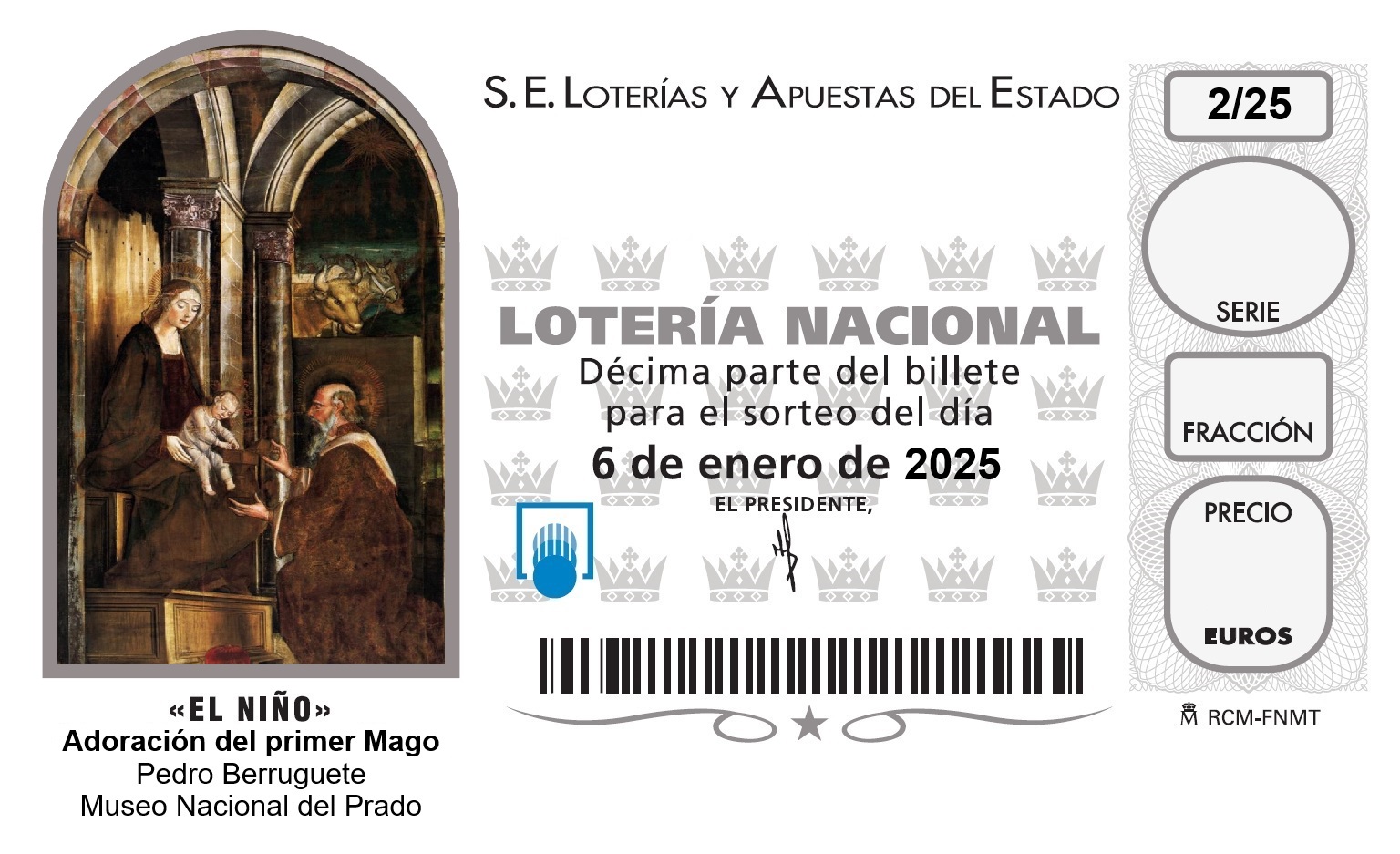 Décimo de lotería